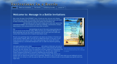 invitationsinabottle.com