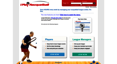 iplayracquetball.com