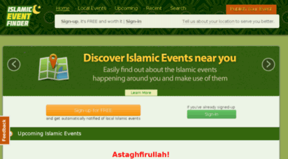 islamiceventfinder.com