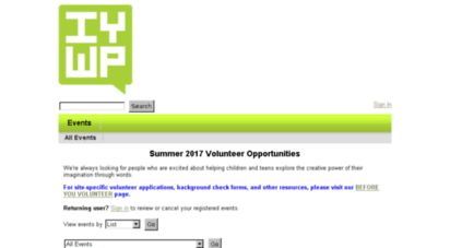 iywp.volunteerhub.com