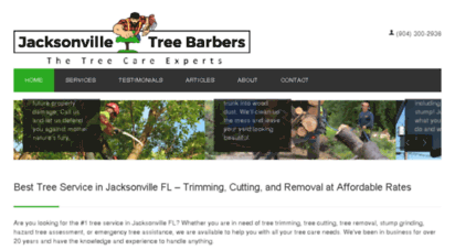 jacksonvilletreebarbers.com