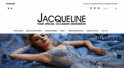 jacquelineeveningwear.com