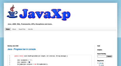 javaxp.com