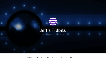 jeffstidbits.wordpress.com