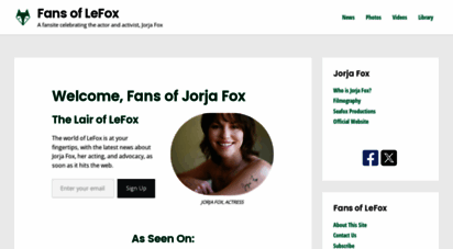 jorjafox.net