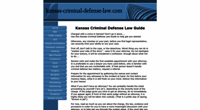 kansas-criminal-defense-law.com