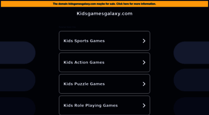kidsgamesgalaxy.com
