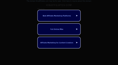 kinaffiliates.com