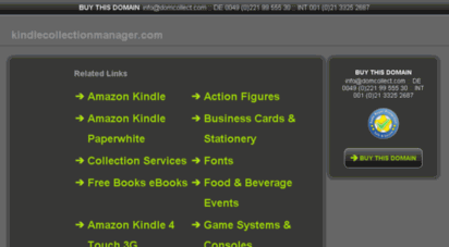 kindlecollectionmanager.com