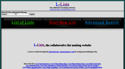 l-lists.com