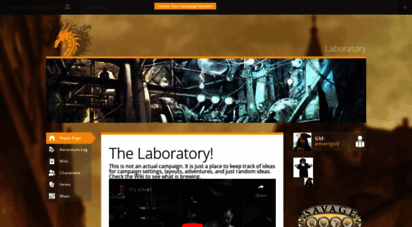 lab.obsidianportal.com