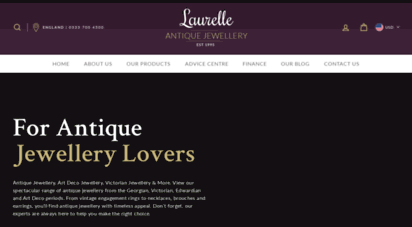 laurelleantiquejewellery.co.uk