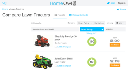 lawn-tractors.findthebest.com