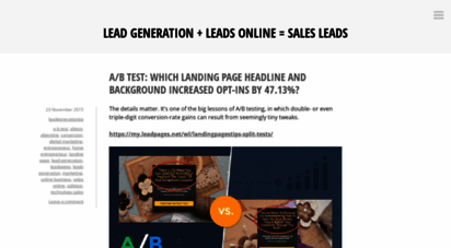 leadgenerationtip.wordpress.com