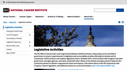 legislative.cancer.gov