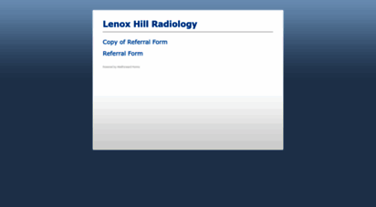 lenoxhillradiology.medforward.com