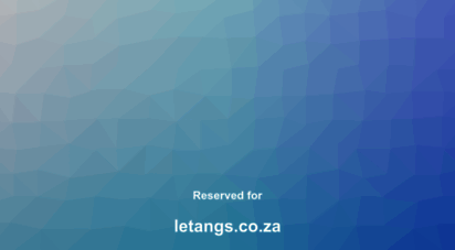 letangs.co.za