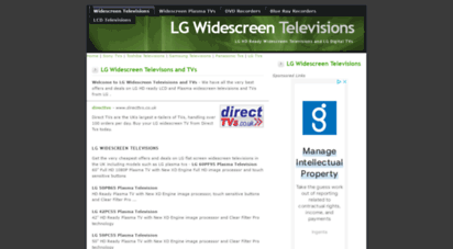 lgtvs.widescreentelevisions.co.uk