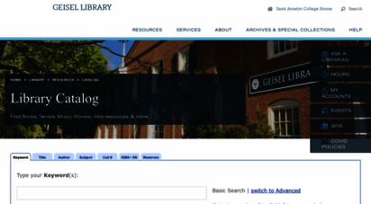 library.anselm.edu