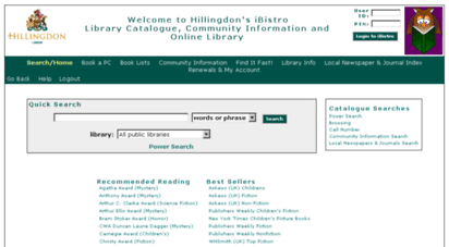library.hillingdon.gov.uk