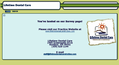 lifetime-dentalcare.mydentalvisit.com