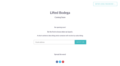 liftedbodega.com