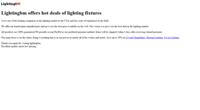 lightingbm.com