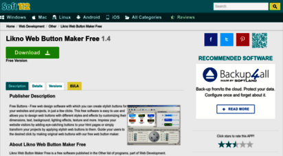 likno-web-button-maker-free.soft112.com