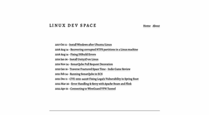 linuxdeveloper.space