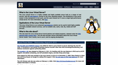 linuxvirtualserver.org