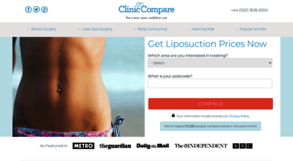 liposuction.cliniccompare.co.uk