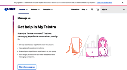 Live chat telstra business