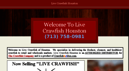 livecrawfishhouston.com