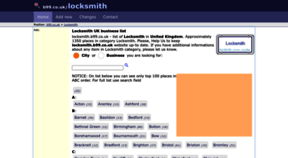 locksmith.b99.co.uk