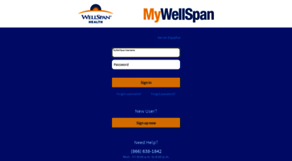login.wellspan.org