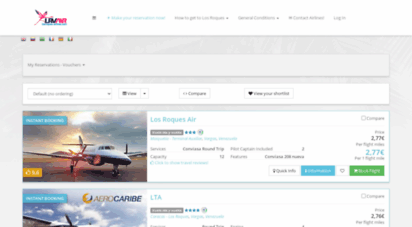 losroques-airlines.com