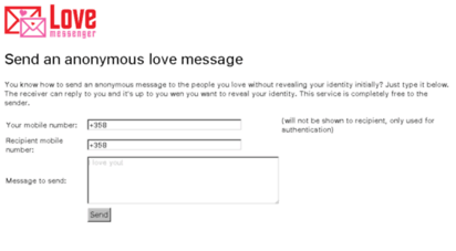 love-messenger.net