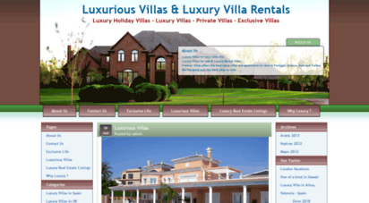 luxuriousvillas.com
