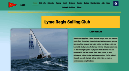 lymeregissailingclub.co.uk