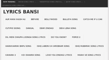 lyricsbansi.com