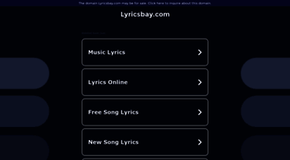 lyricsbay.com