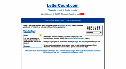 m.lettercount.com