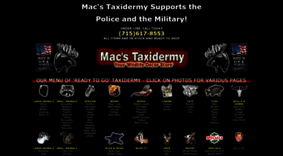 macstaxidermy.com