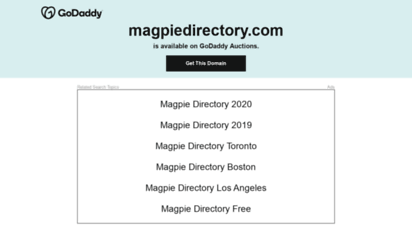 magpiedirectory.com