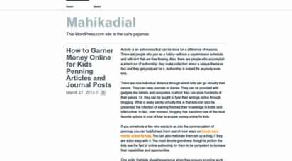 mahikadial.wordpress.com
