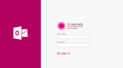 mail.thewomens.org.au