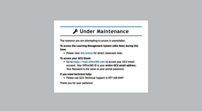maintenance.gcu.edu