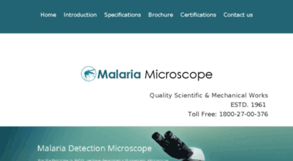 malariadetectionmicroscope.malariamicroscope.com