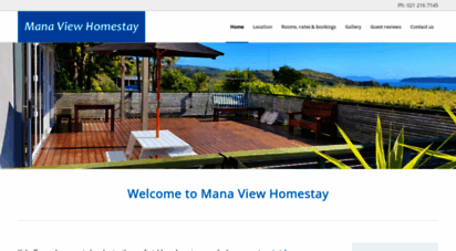 manaviewhomestay.co.nz