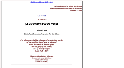 markswatson.com